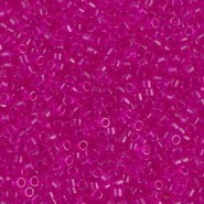 Miyuki delica Beads 11/0 - Transparent fuchsia dyed DB-1310